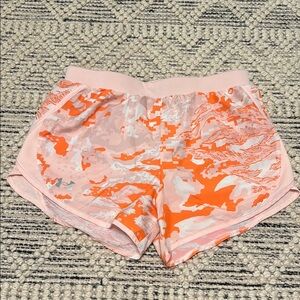 Under Armour Pink and Orange Athletic Shorts Lightweight Moisture-Wicking